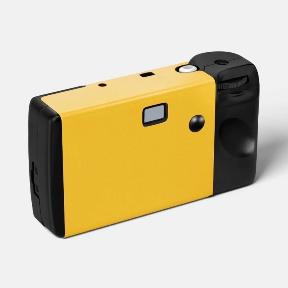 heyday Yellow and Black Disposable Camera