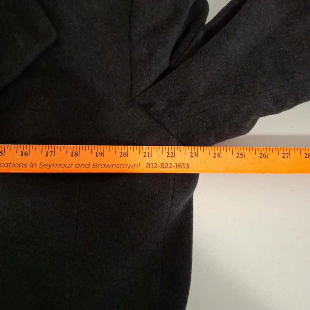 Mark Alexander Cashmere Overcoat Men's 42R Gray‎