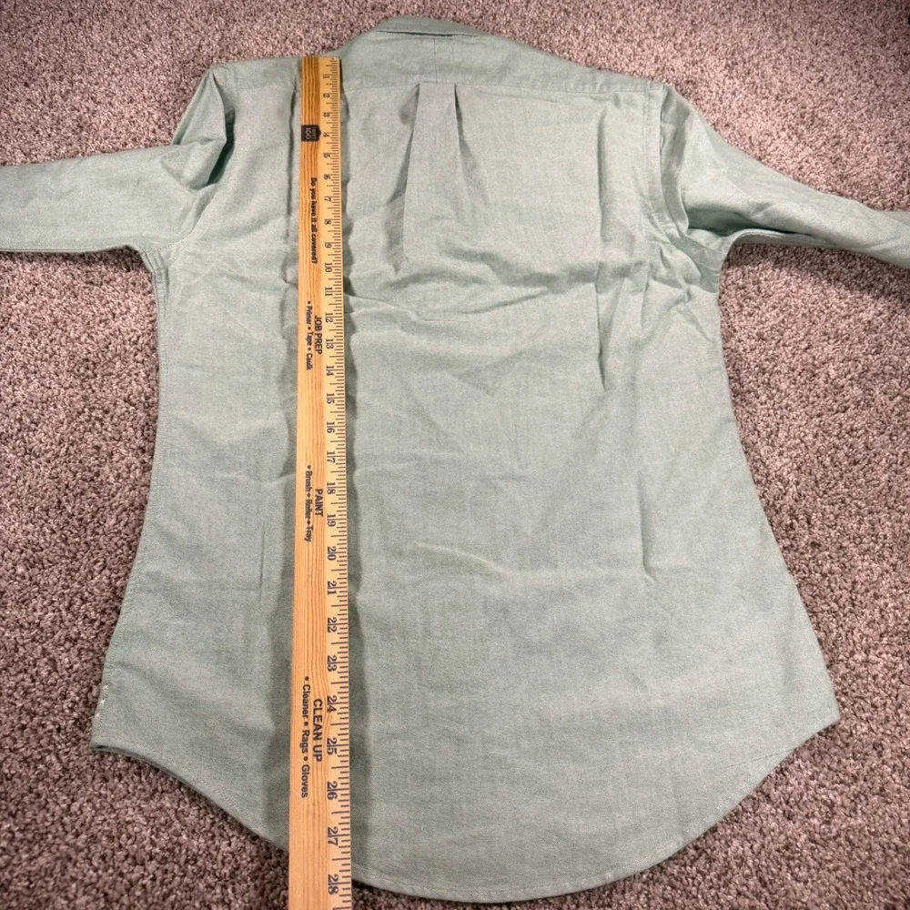 Polo Ralph Lauren Mens Slim Fit Oxford Shirt Green Small NWT New 710792161023