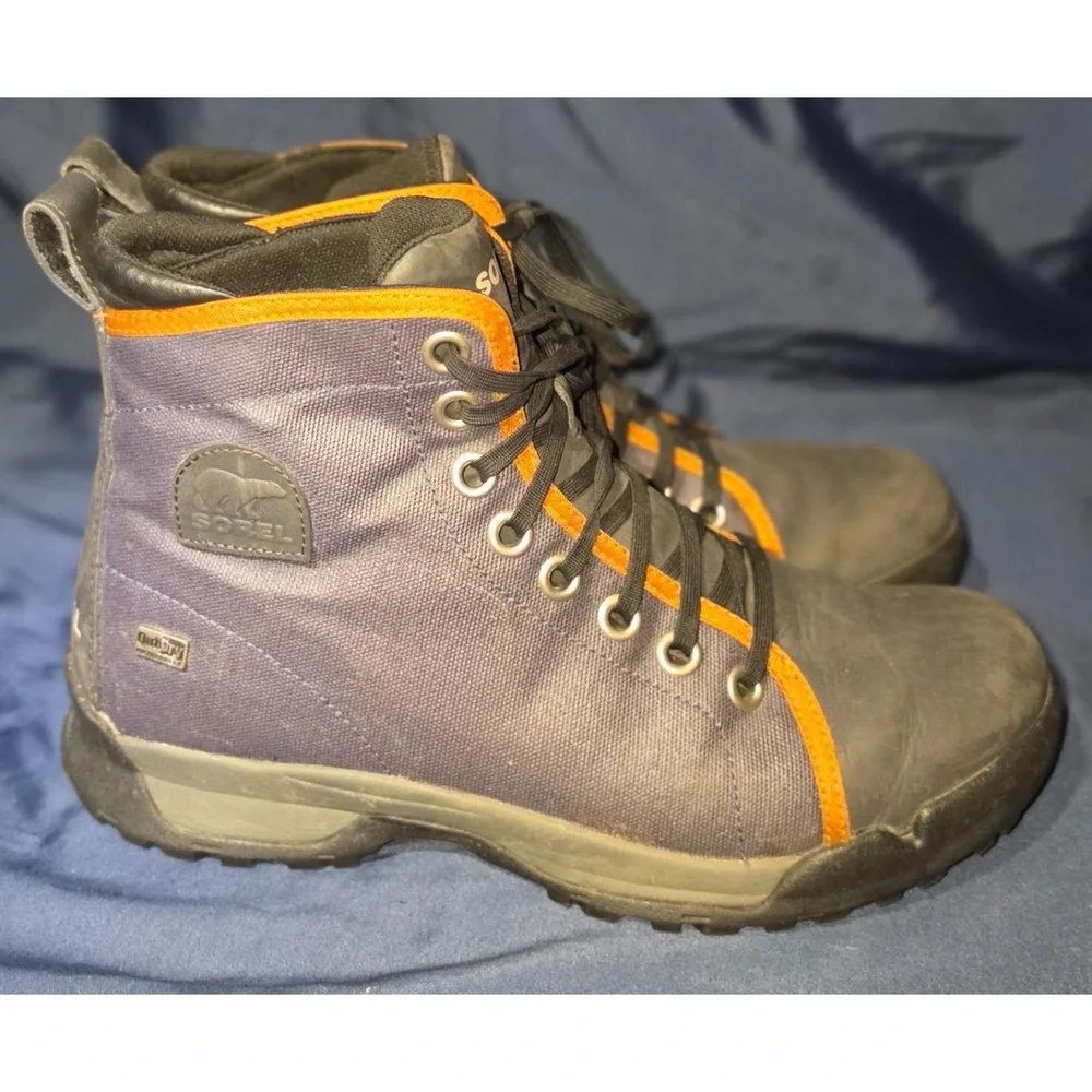 SOREL Paxson 64 Nocturnal Outdry Boots Men 10 Waterproof Laced Outdoor Chukka