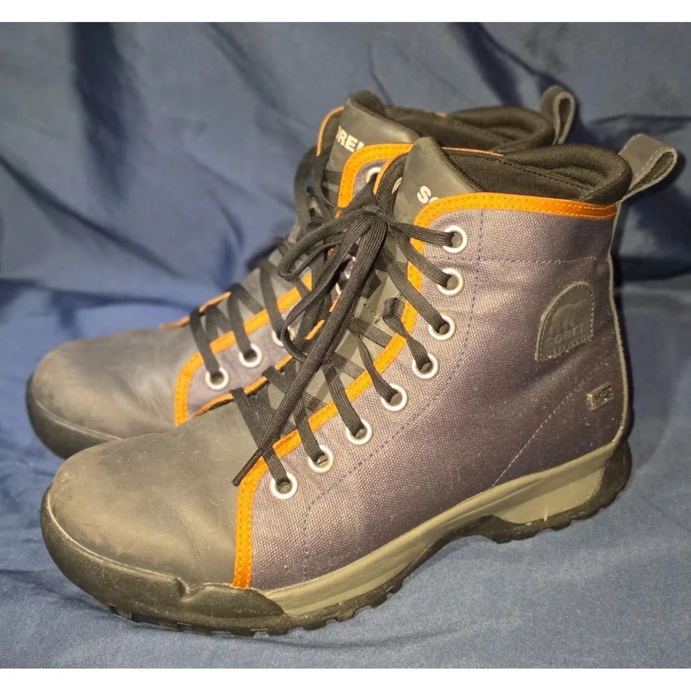 SOREL Paxson 64 Nocturnal Outdry Boots Men 10 Waterproof Laced Outdoor Chukka