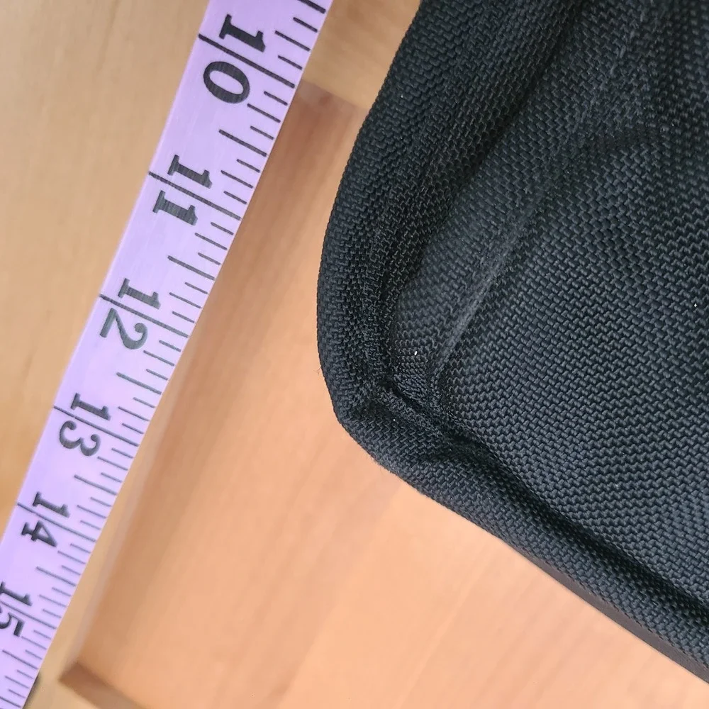 Vintage Tumi Black Canvas Ballistic Nylon Briefcase Laptop Carry On Bag Travel‎