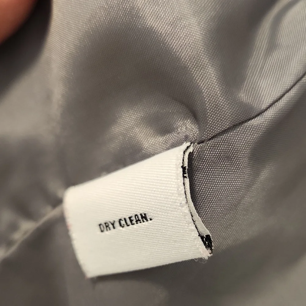 Style & Co Women’s Double‑Breasted Military Pea Coat – Light Gray‎ – Size XL