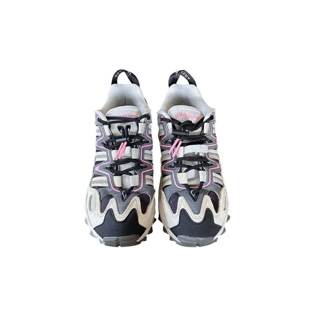 Adidas Hyperturf Adventure Womens Grey Black Pink Trail Running‎ Shoes Sneakers