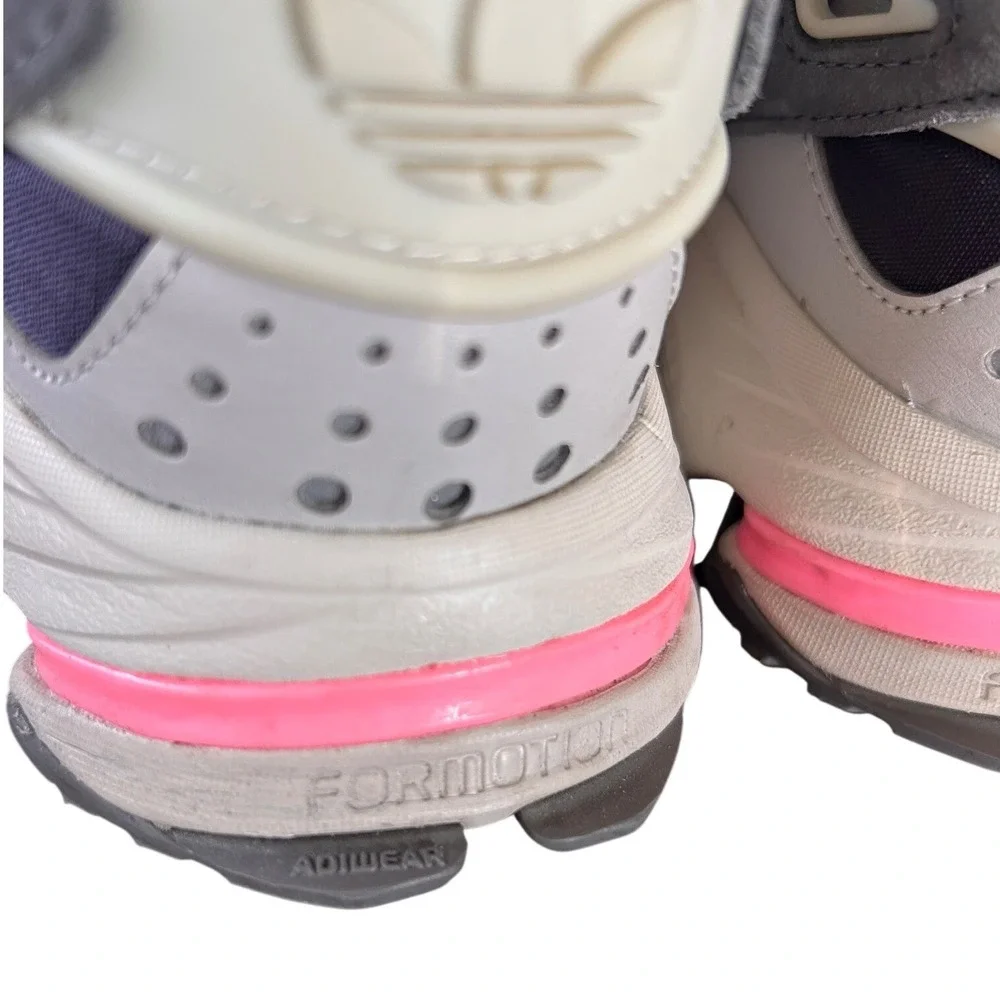 Adidas Hyperturf Adventure Womens Grey Black Pink Trail Running‎ Shoes Sneakers