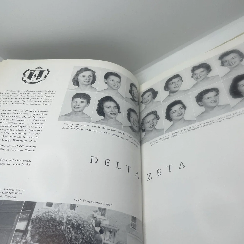 Yearbook Annual East Tennessee‎ State College Johnson City 1958 Buccaneer