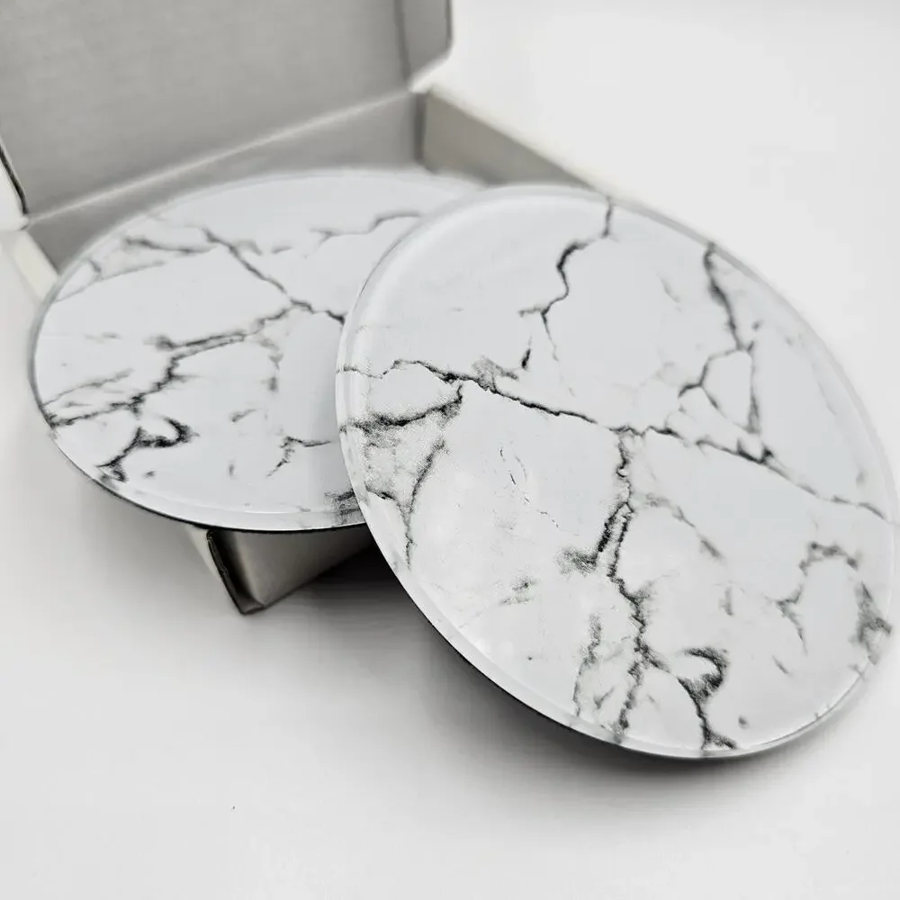 Glass Coaster‎ Bomshbee Posh Circle