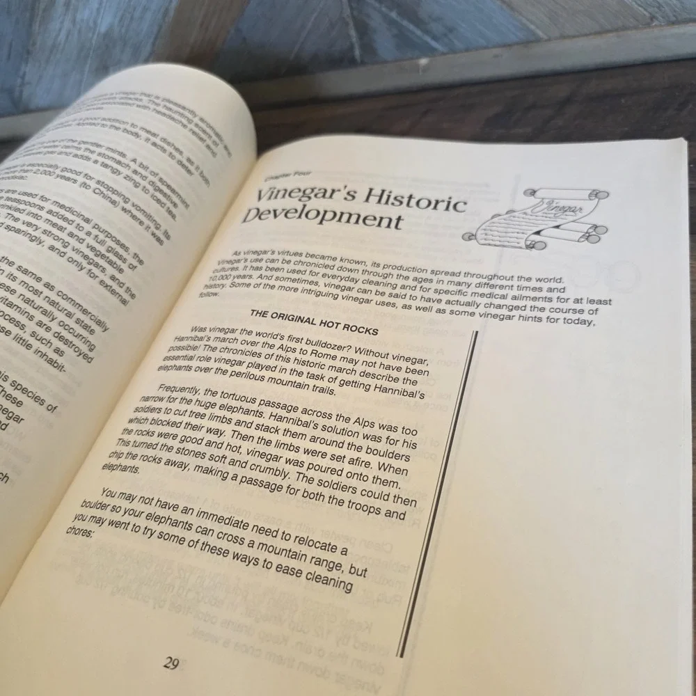 N/A vinegar book