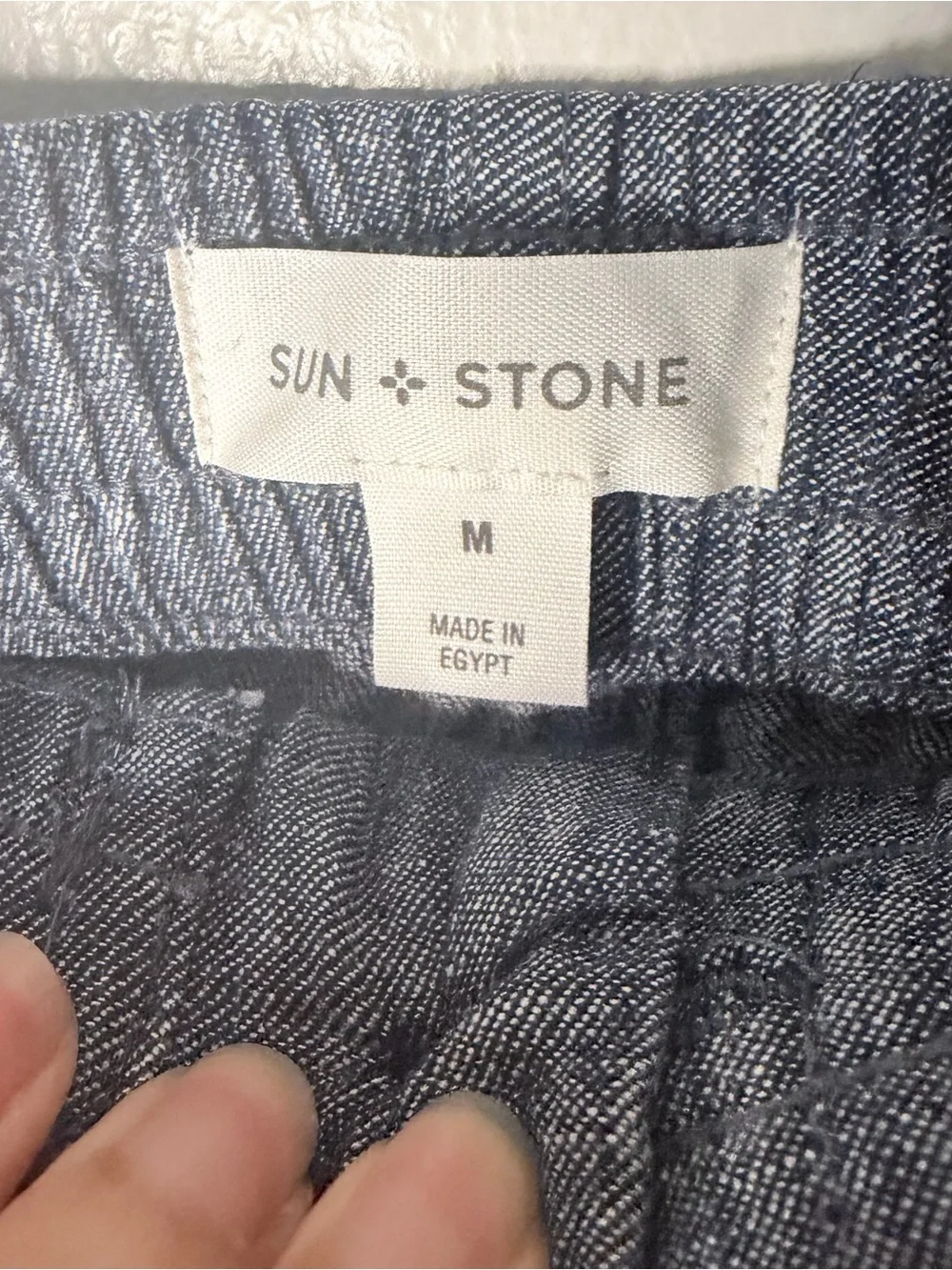 Sun + Stone lightweight joggers