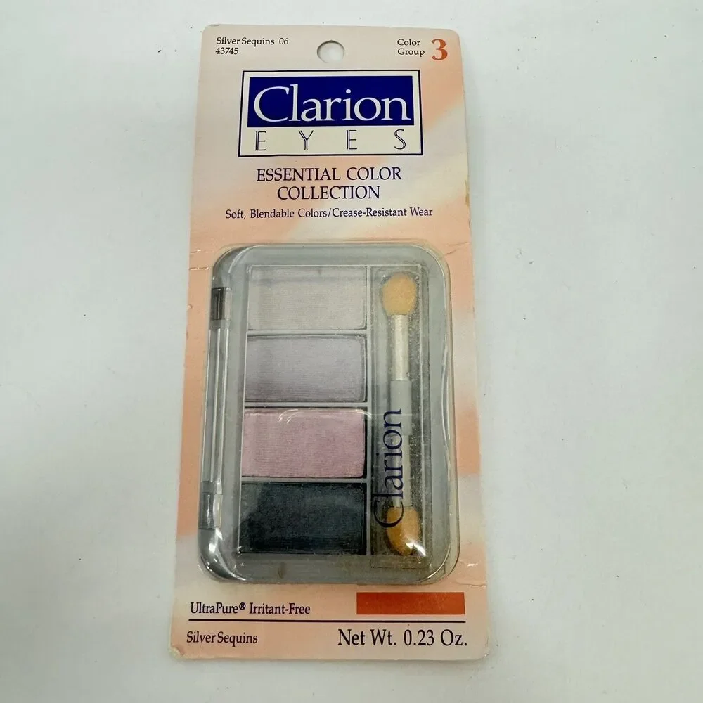 Clarion Eyes‎ Essential Color Collection Silver Sequins 06 Color Group 3