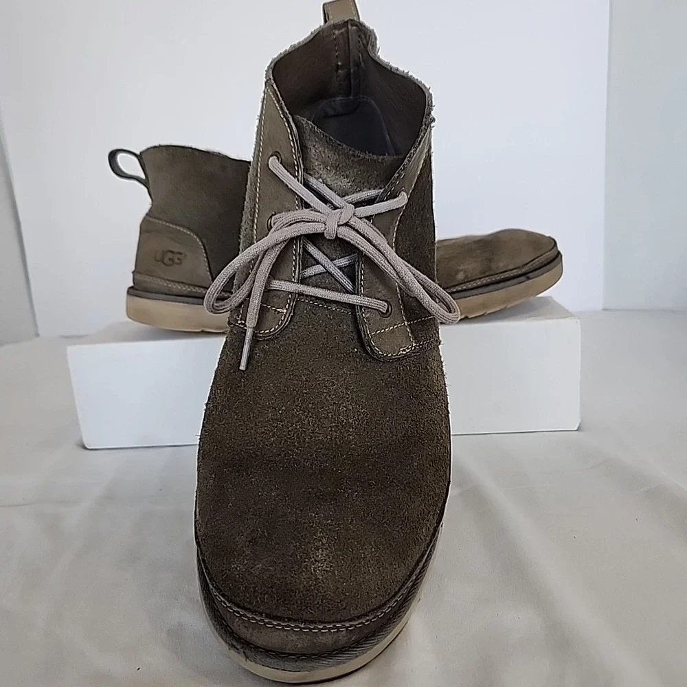 UGG Neumal‎ Grey Suede High Top Men's 15