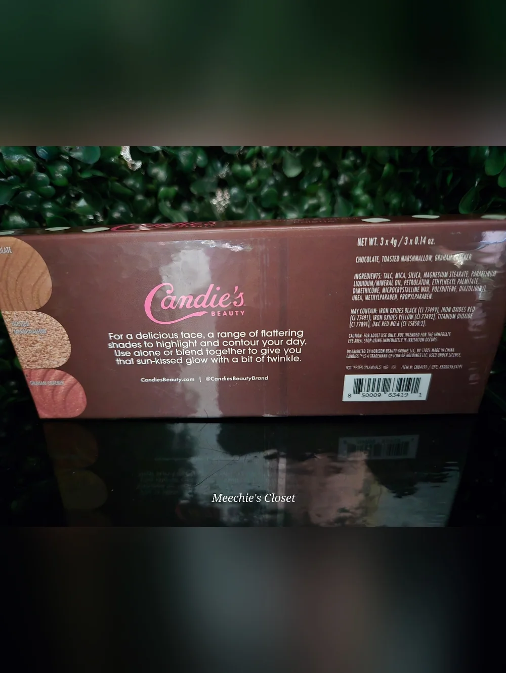 Candie's Beauty Parlor S'mores 3-in-1 Contour Palette - NWOB