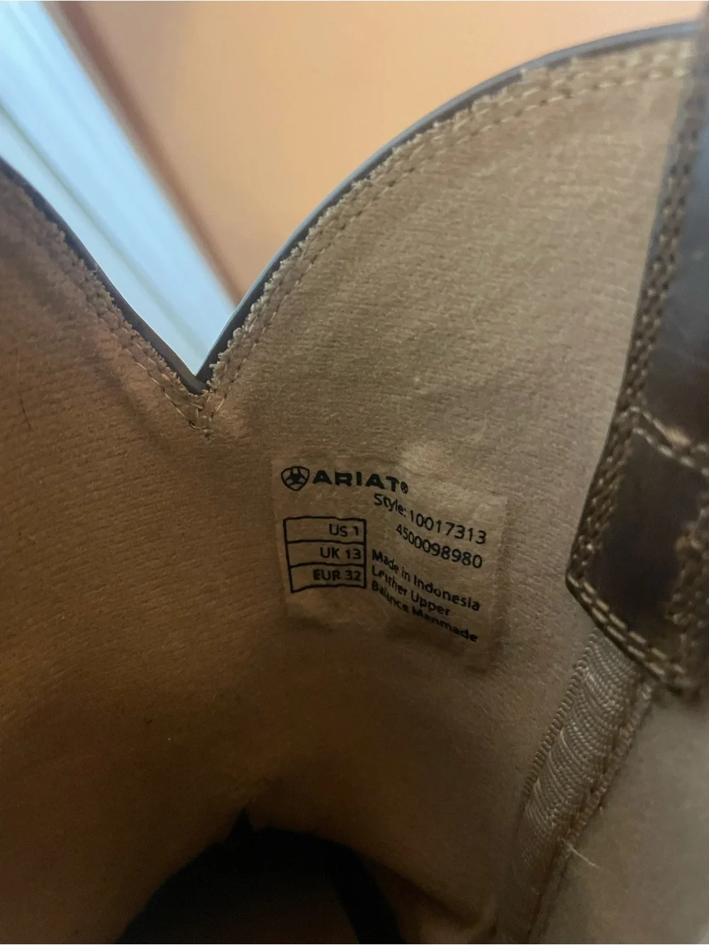 Ariat brand western