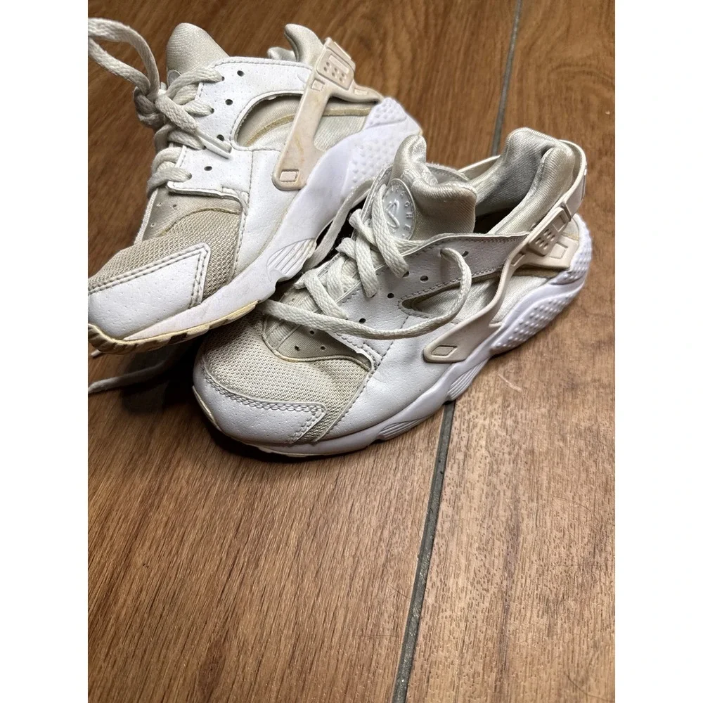 Nike Air Huarache Kids Sneakers White Sail‎ Athletic Shoes 654275-110
