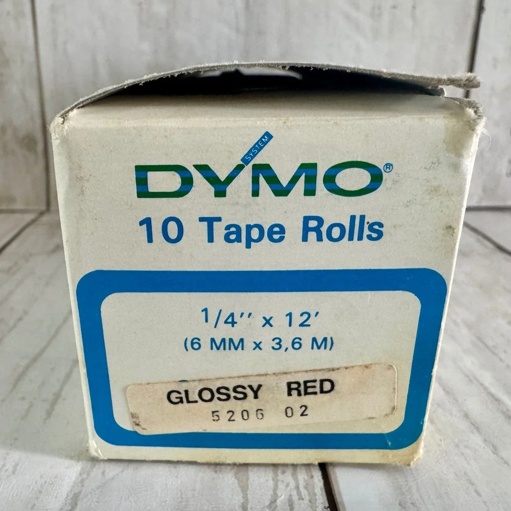 Dymo some shelf