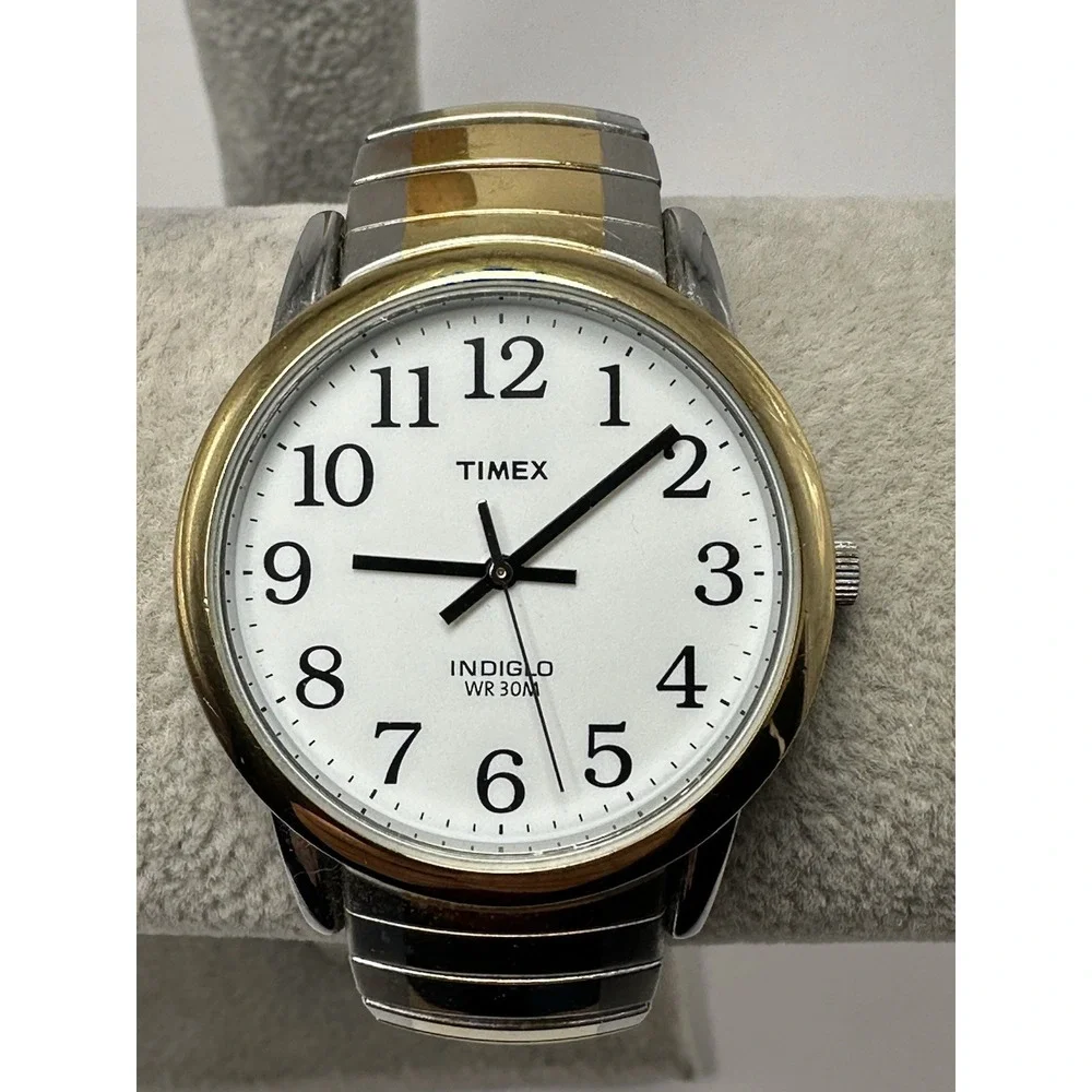 Timex Men Watch New Battery 35MM 6.75