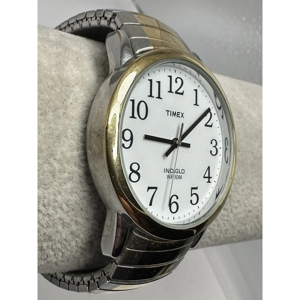 Timex Men Watch New Battery 35MM 6.75