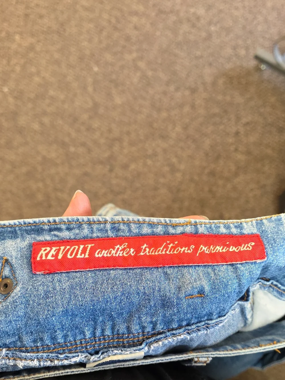Vintage Revolt Denim Shorts 30