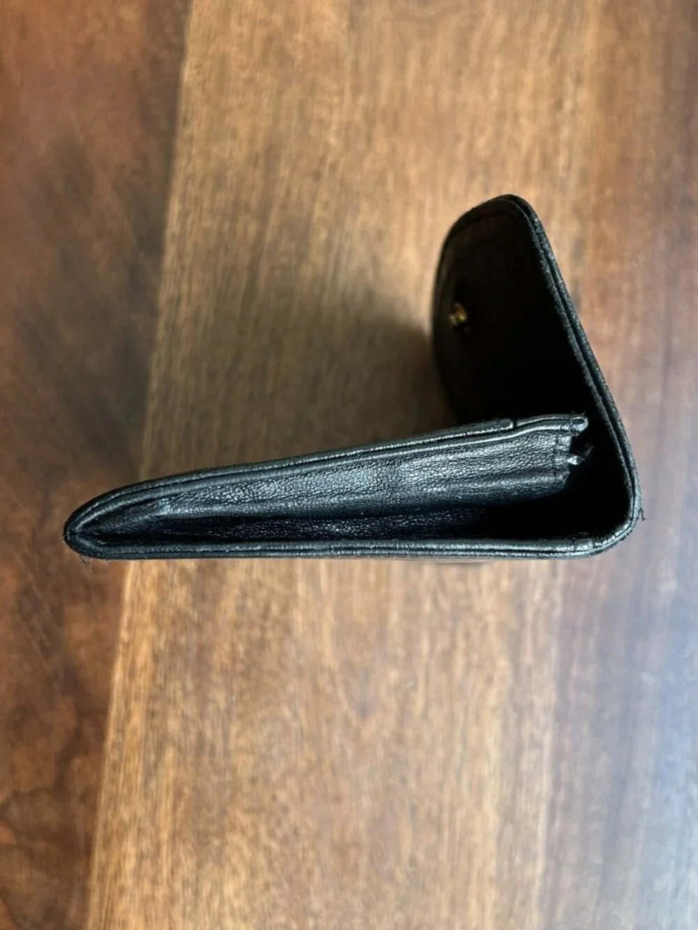 CHANEL Coco Stitch CC Coin Purse, Black