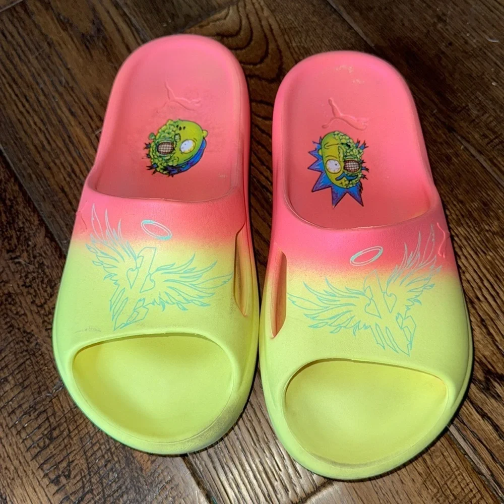 Puma LaMelo Ball MB2 Rick & Morty Slides
