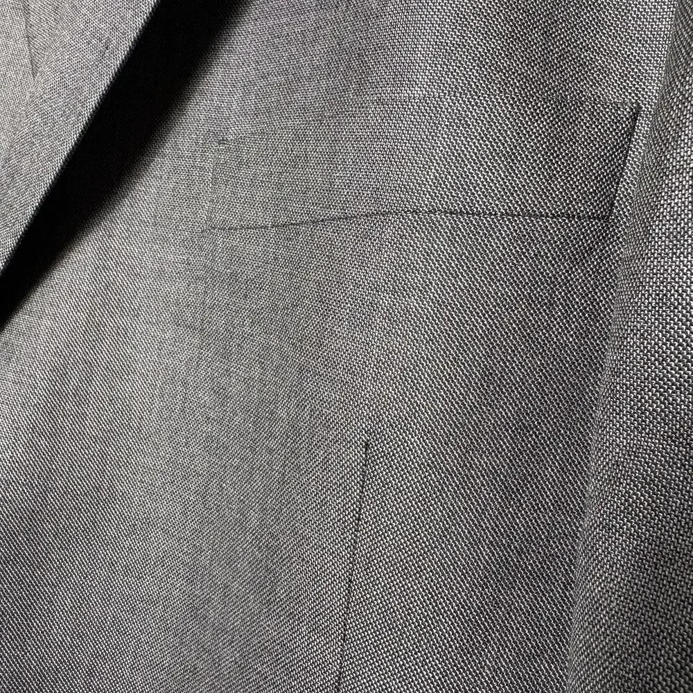 Turnbury Men’s Sport coat Blazer 52R Silk Wool 2 Button Classic Fit
