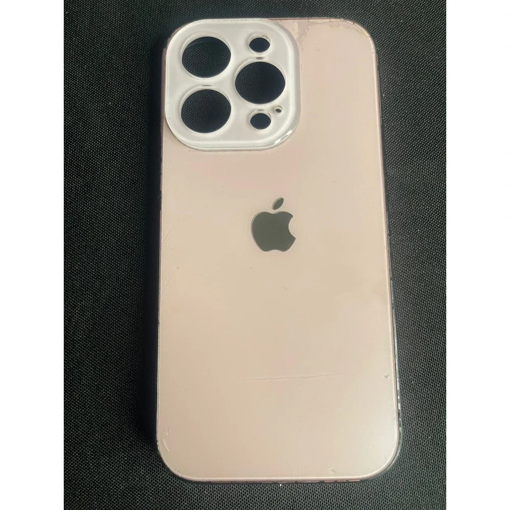 Pink Apple iPhone 14 Pro Case Metallic Edge Slim Protective Cover IP14Pro