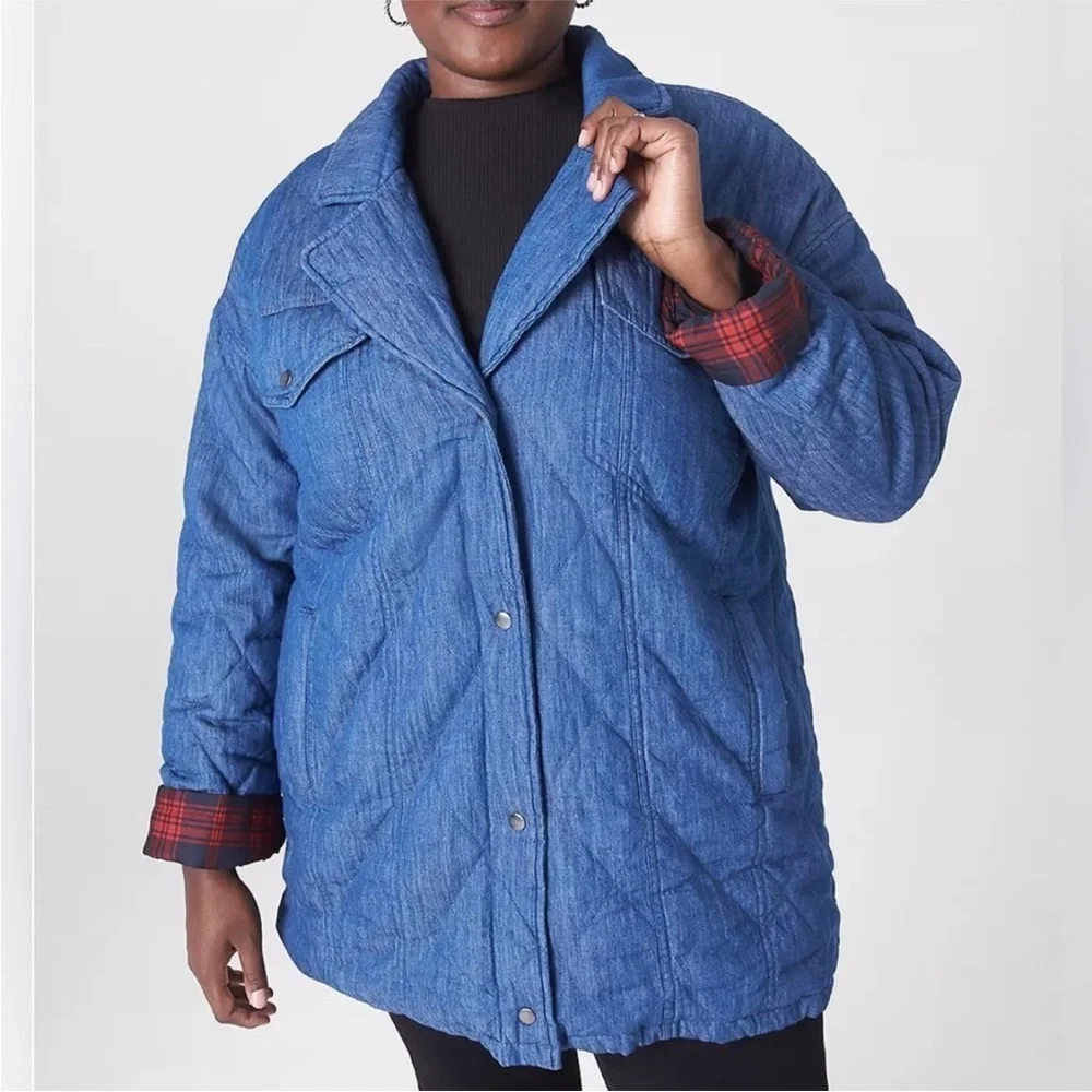 Lane Bryant stay warm