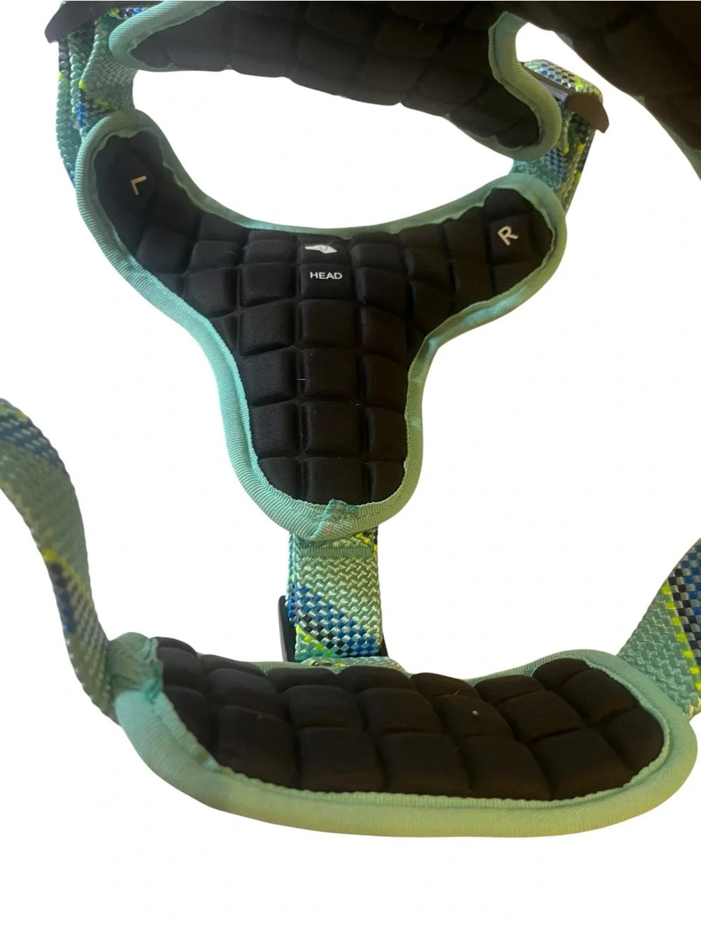 Arcadia Trail Mint Green Quick Dry Padded Dog Harness New