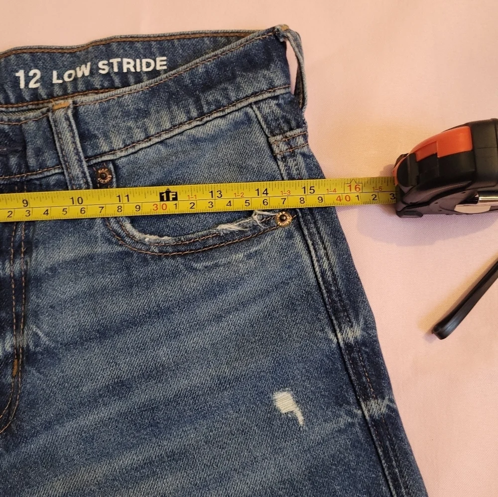 girls' blue jeans GAP