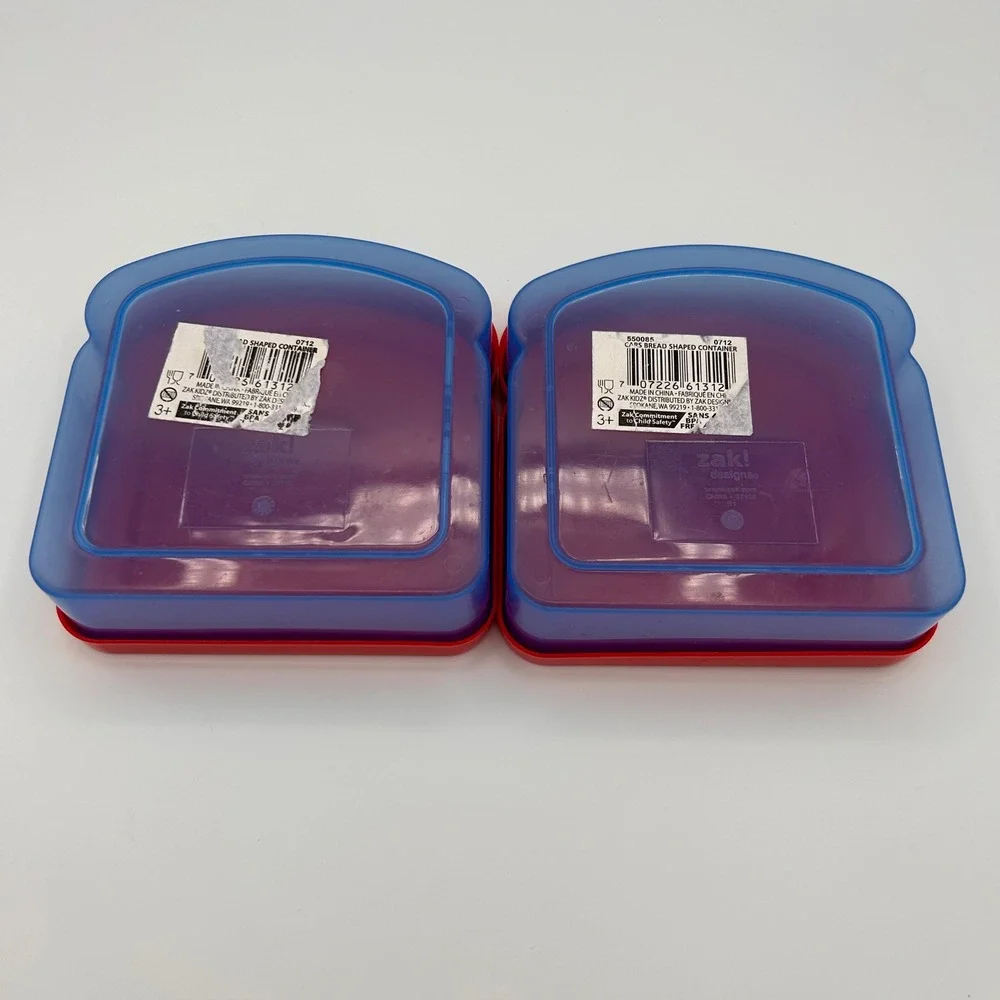 Disney‎ Pixar Cars World Grand Prix  Sandwich Container Kids 2pk