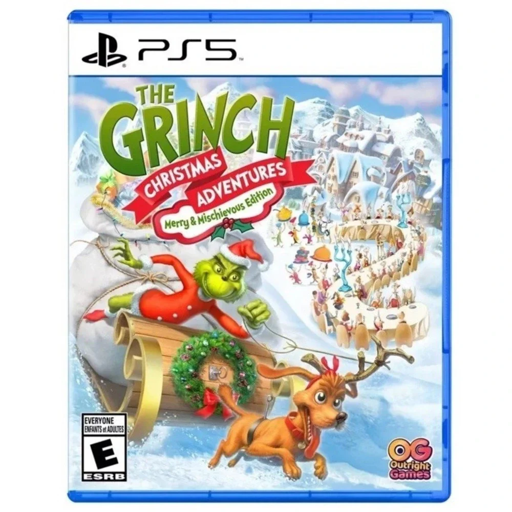 The Grinch Christmas Adventure: Merry & Mischievous Edition for PlayStation 5‎