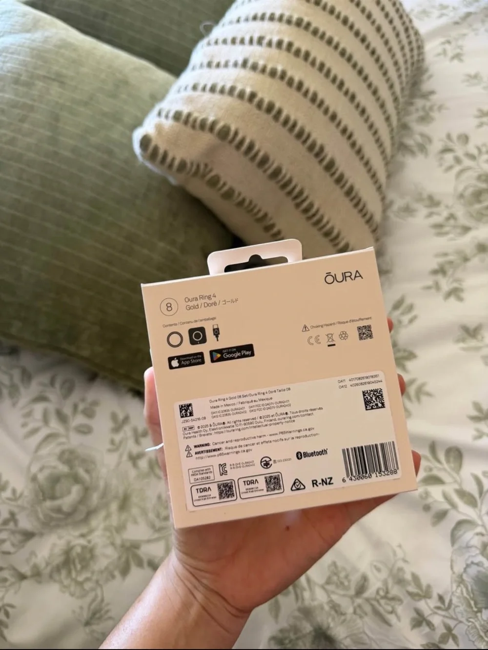 Oura unopened new size