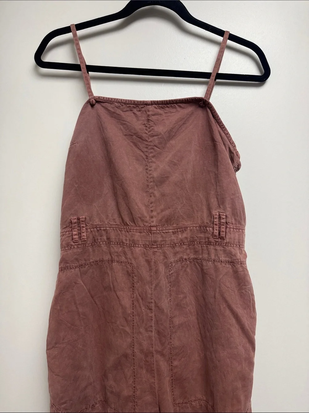 Free People Chance Of Sun One-Piece Overall Jumper Jumpsuit Size XS Earth Tone