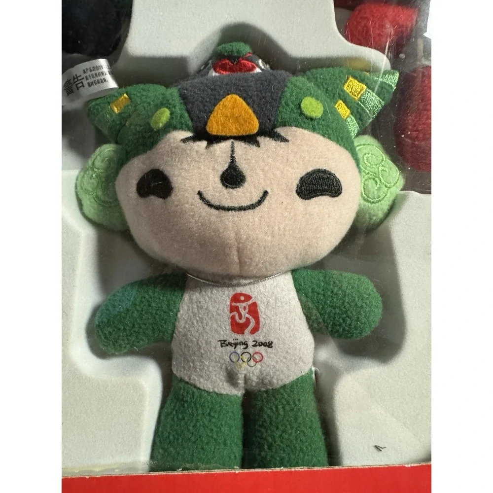 Fuwa Plush Dolls Beijing‎ 2008 Olympic Mascots NIB
