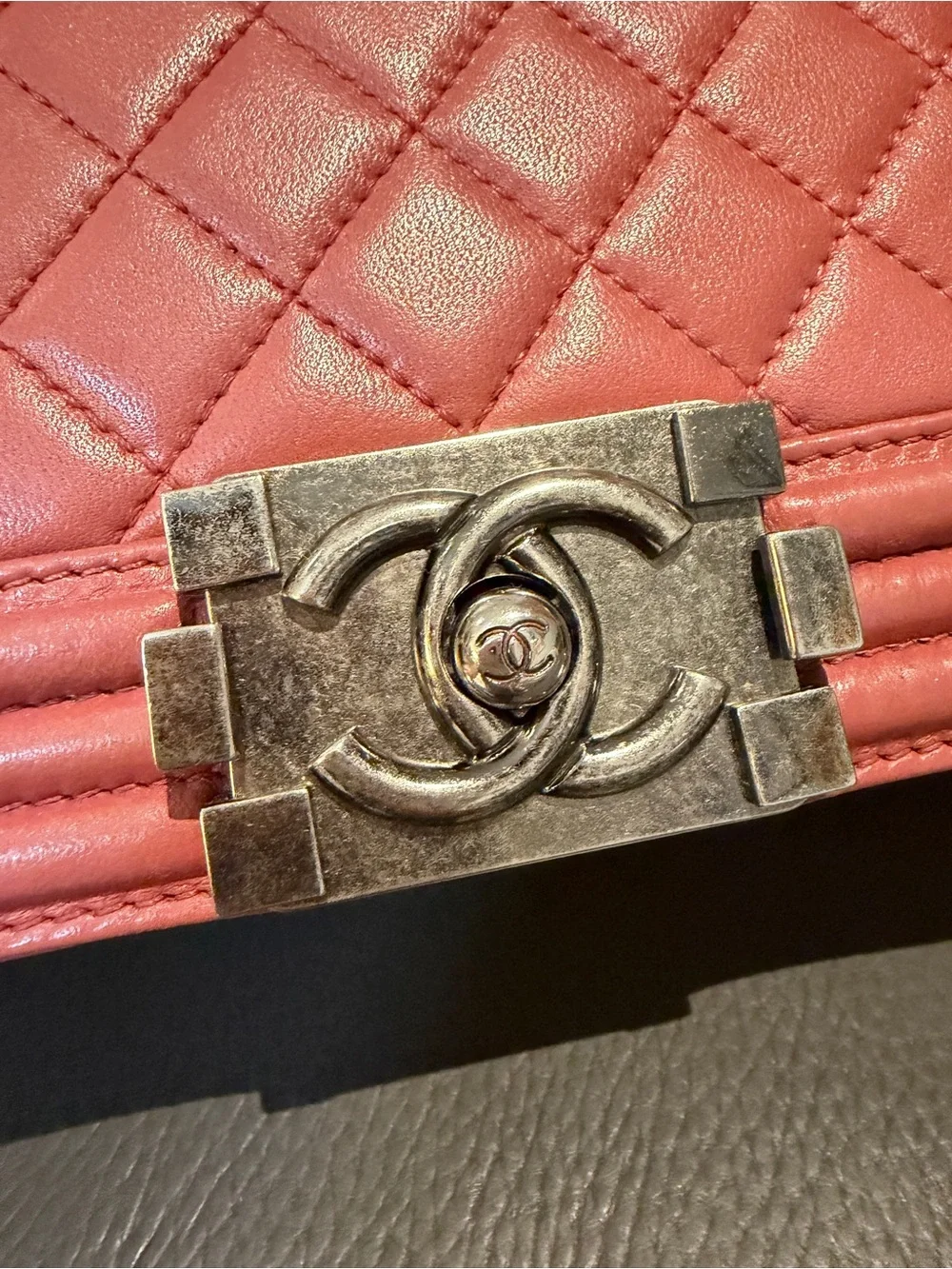 CHANEL Old Medium Boy Bag