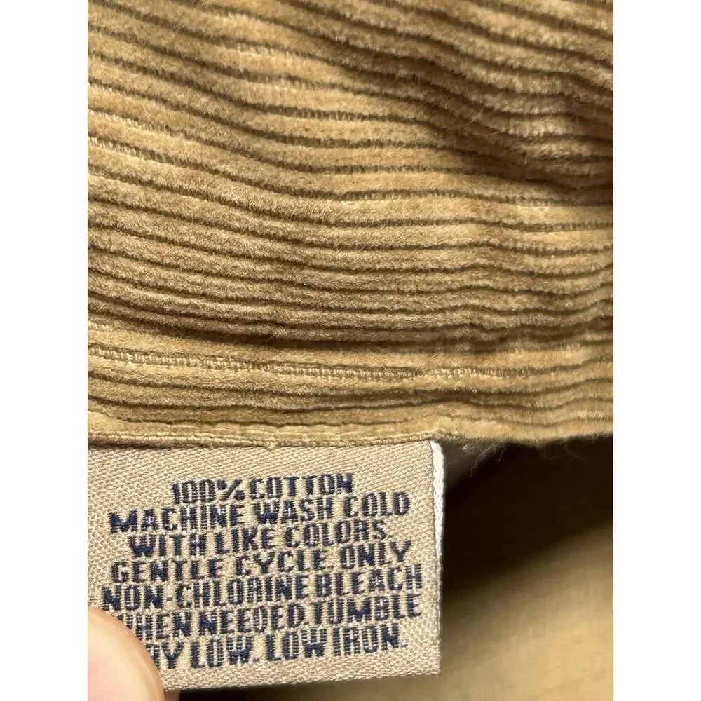 Bills Khakis M2 Corduroy Pants Mens 38x32 Relaxed Fit Tan Made in USA