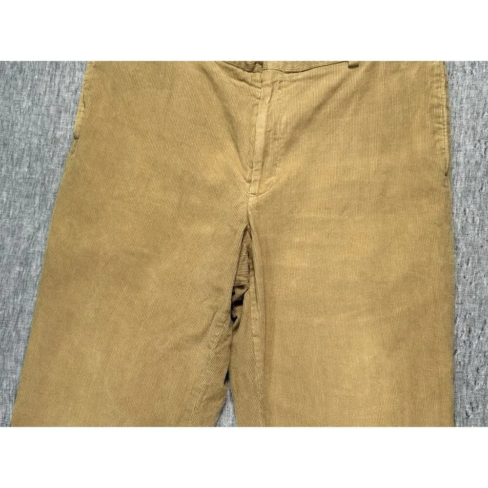 Bills Khakis M2 Corduroy Pants Mens 38x32 Relaxed Fit Tan Made in USA