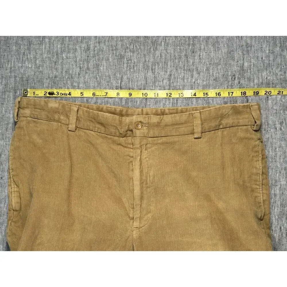 Bills Khakis M2 Corduroy Pants Mens 38x32 Relaxed Fit Tan Made in USA