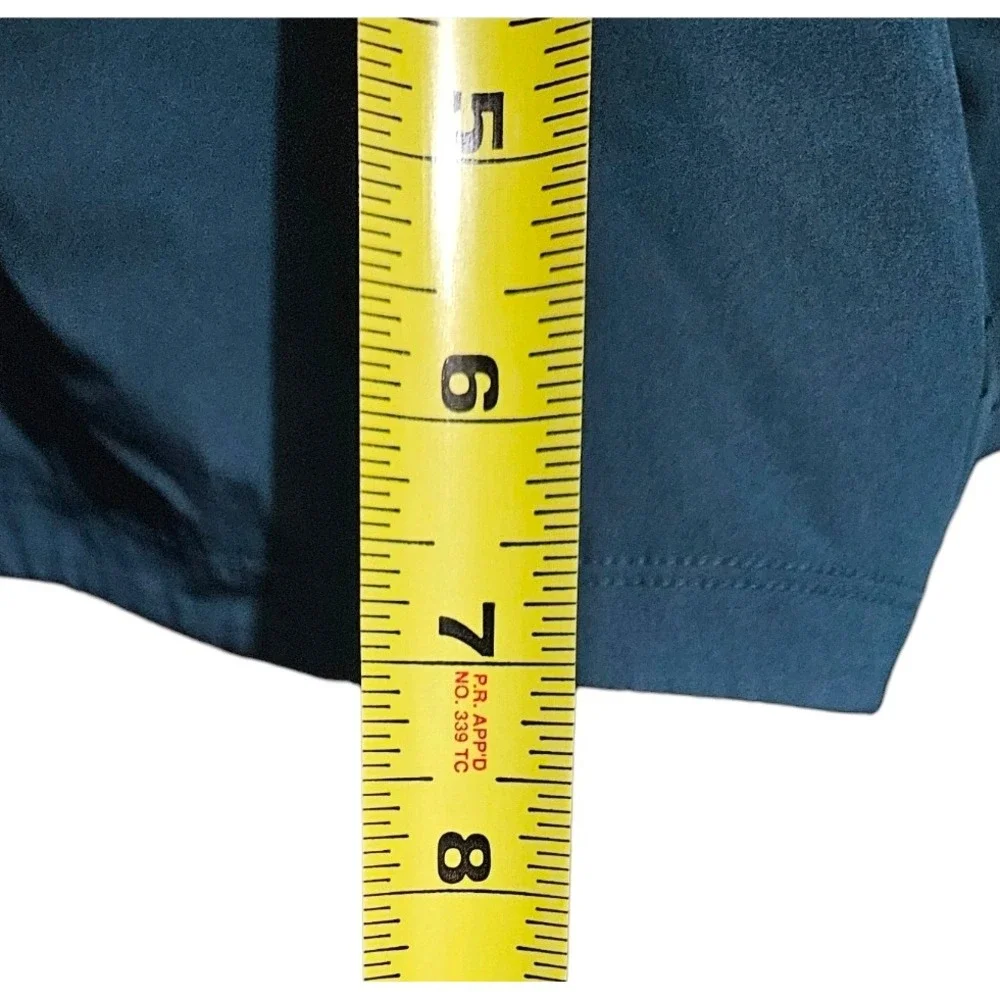 Under Armour Mens 3XL Stretch Woven Running Shorts Teal Zip Pocket‎ Performance