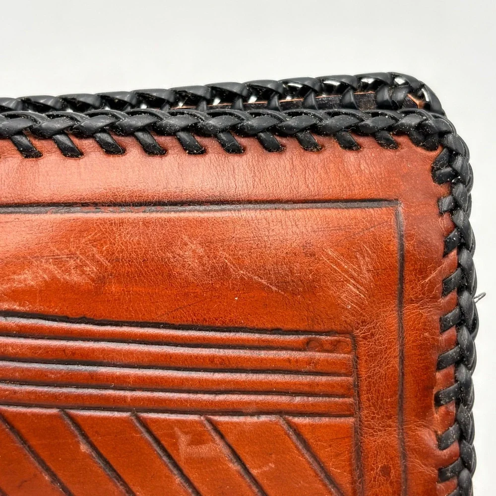 Handmade embossed wallet