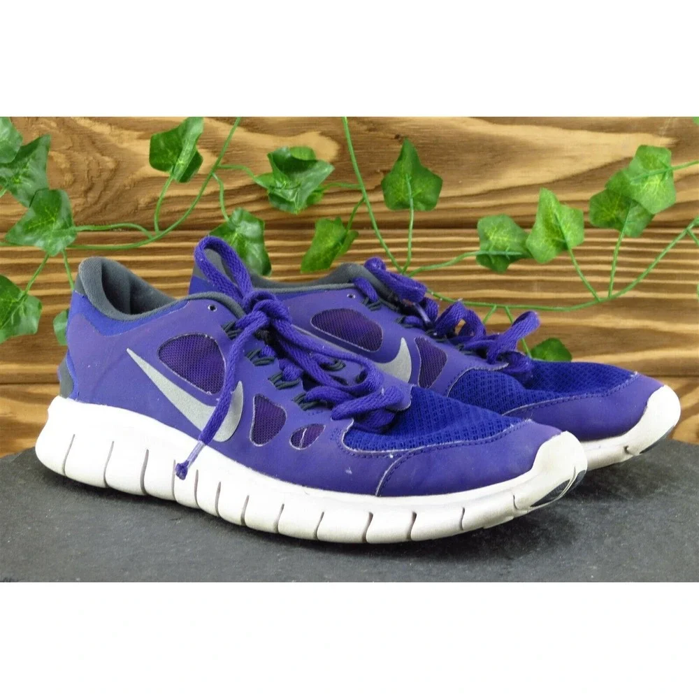 Nike Youth Girls Shoes Size 5.5‎ M Purple Running Mesh