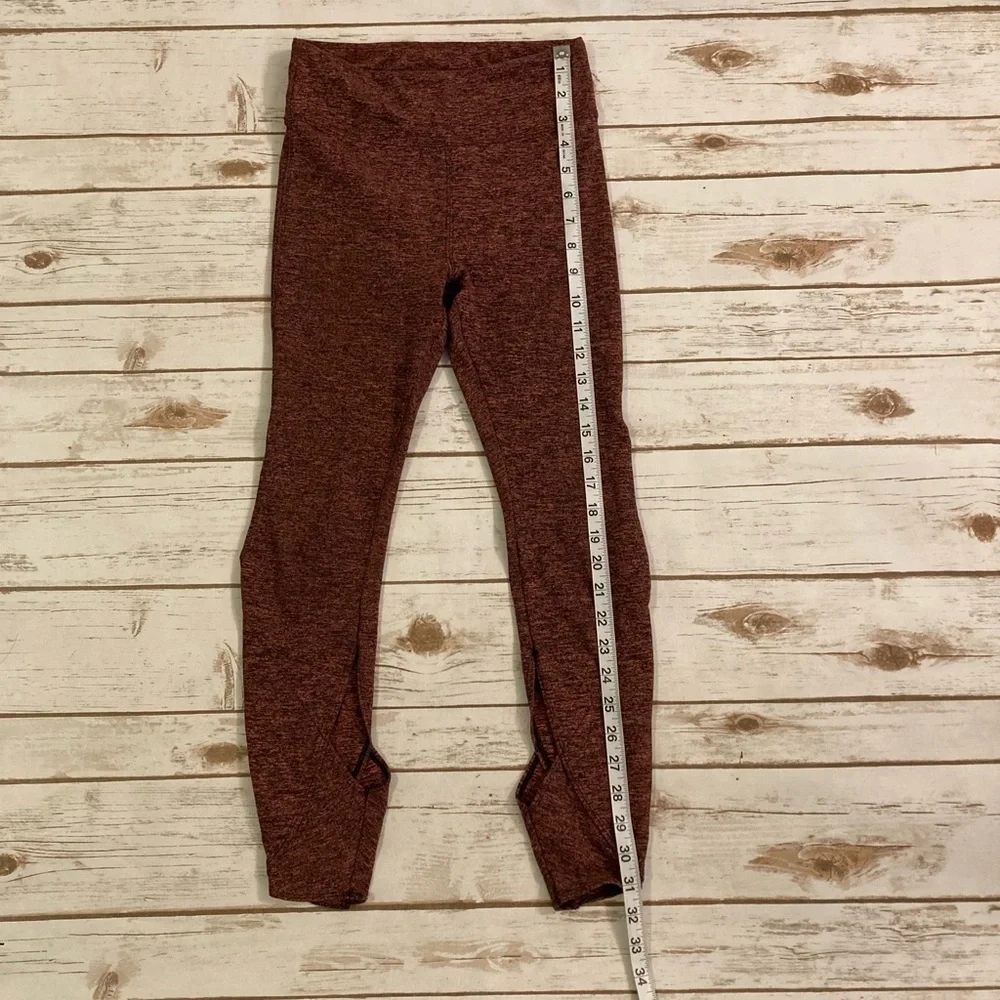 Free People Movement Space Dye Berry Halo Cutout Yoga Leggings XS
