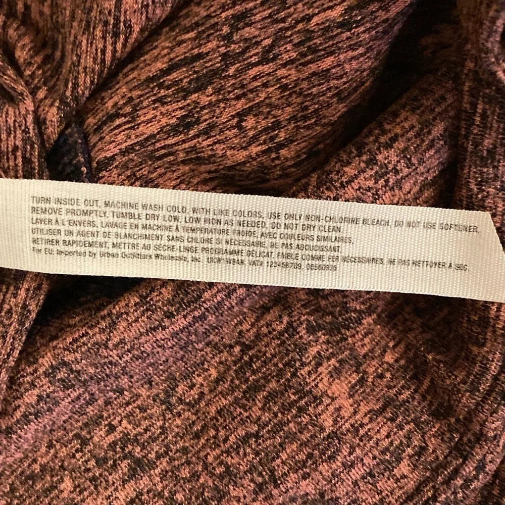Free People Movement Space Dye Berry Halo Cutout Yoga Leggings XS