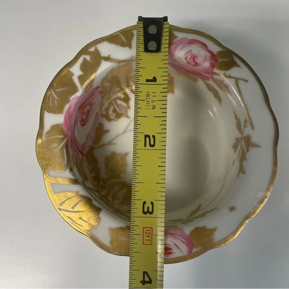 Vintage Limoges Cabbage Rose Custard Dish – Cowell & Hubbard Co.