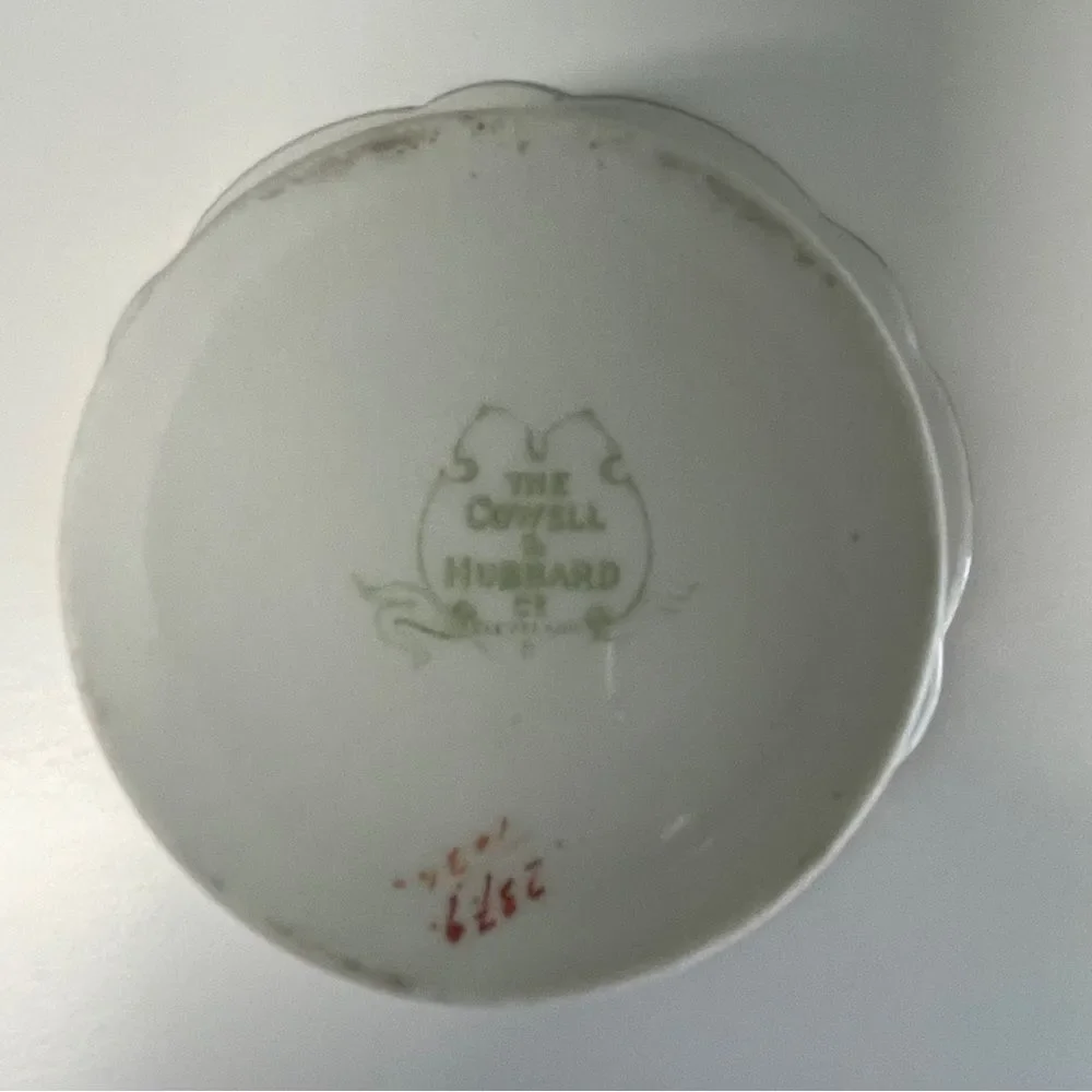 Vintage Limoges Cabbage Rose Custard Dish – Cowell & Hubbard Co.