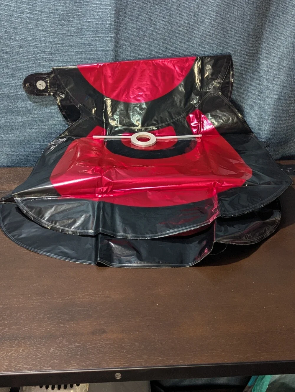 Set of 6 Giant Red Bow Foil Balloons | 34