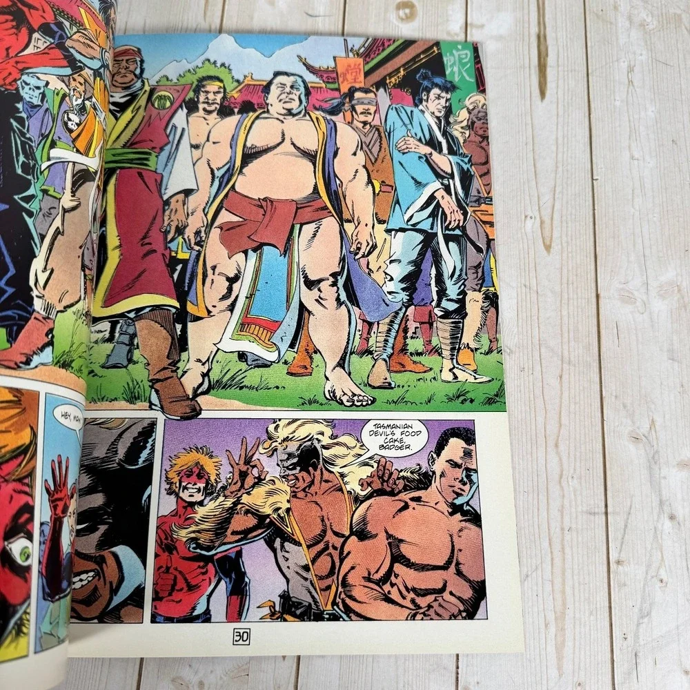 Hexbreaker Mike Baron Bill Reinhold 1988 First Printing Graphic Novel First
