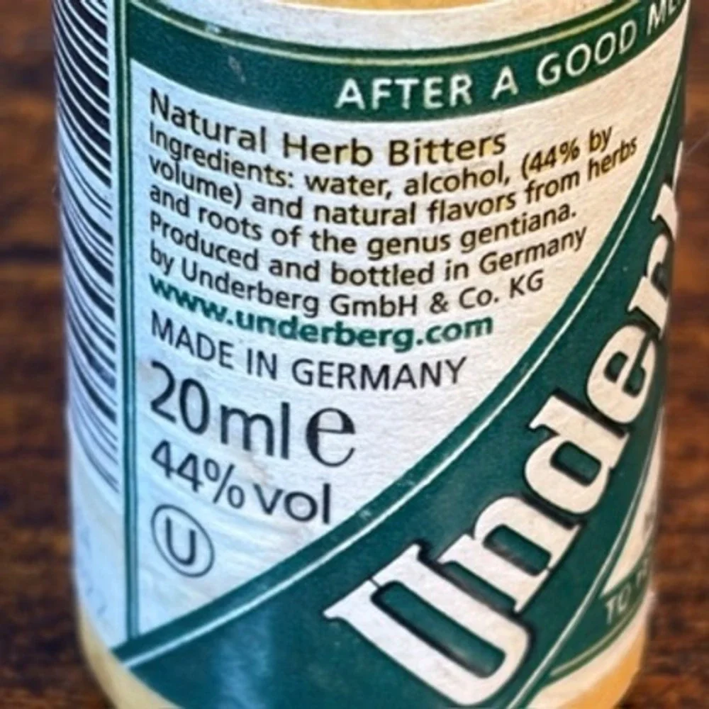 Underberg natural herb