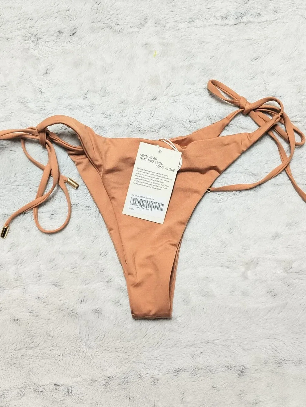 Monday Swimwear gold monday tailored