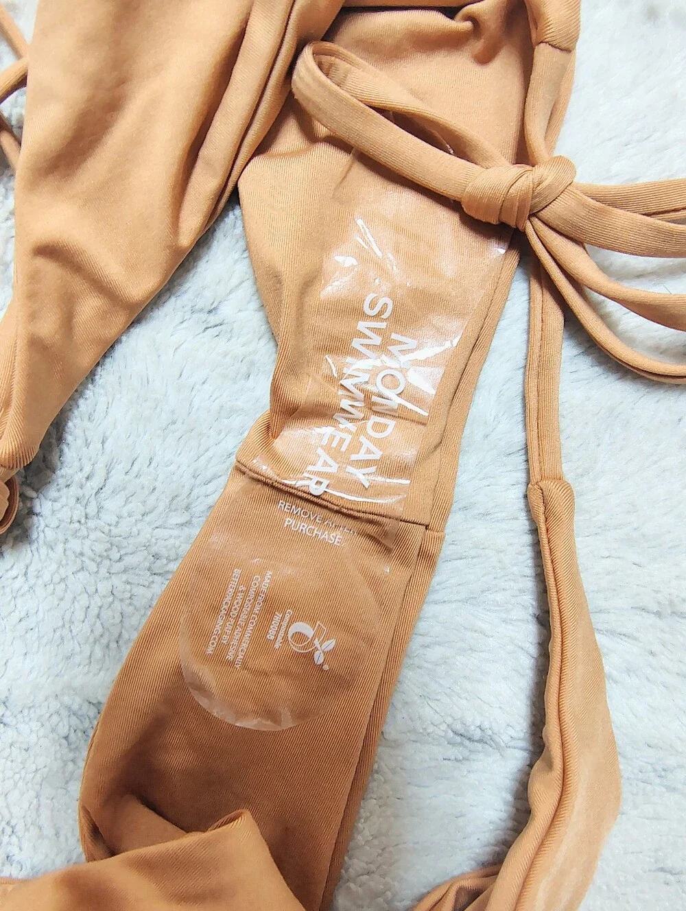 Monday Swimwear palma fabric custom